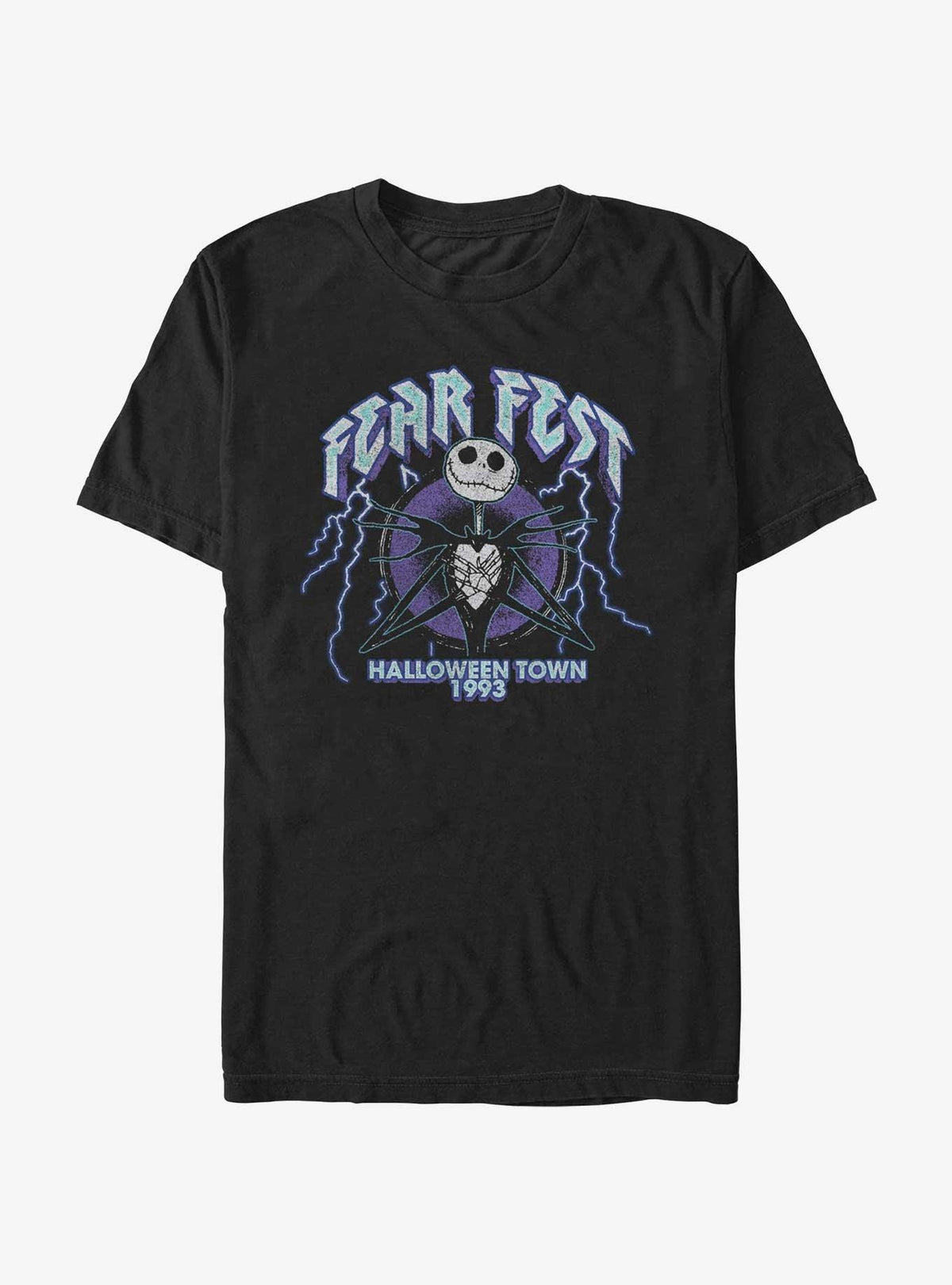 The Nightmare Before Christmas Jack Fear Fest 1993 T-Shirt