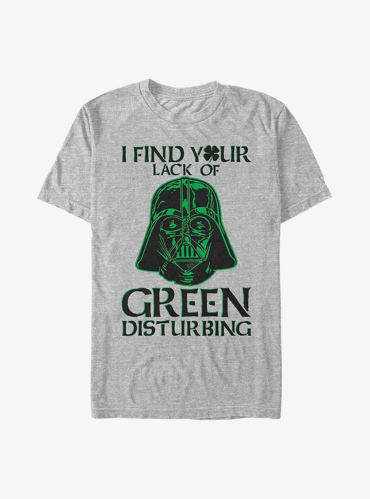 Star Wars Vader I Find Your Lack of Green Disturbing T-Shirt | Premium Unisex T-Shirt, Trending Graphic Tee