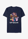 Disney Lilo Stitch Family Photo T-Shirt T-Shirt | Bold Graphic Edition | Perfect For Daily Wear