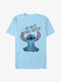 Disney Lilo Stitch No Talky Before Coffee T-Shirt T-Shirt | Fan Favorite Style | High Demand Item