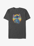 Disney Lilo Stitch Retro Stripe T-Shirt T-Shirt | Premium Graphic | Great Gift Idea