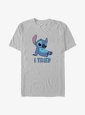 Disney Lilo Stitch I Tried T-Shirt T-Shirt | Trending Streetwear Style | Great Gift Idea