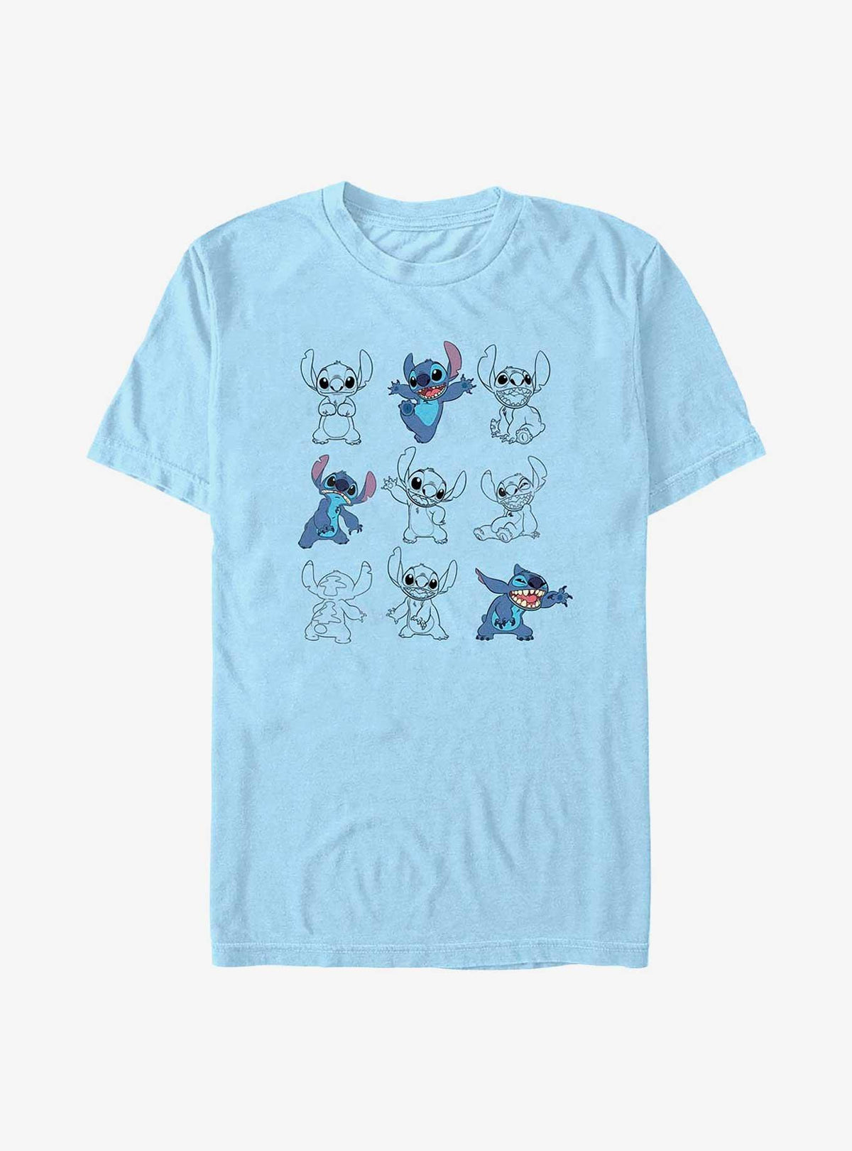 Disney Lilo Stitch Multi Poses T-Shirt T-Shirt | Trending Design | High Demand Item