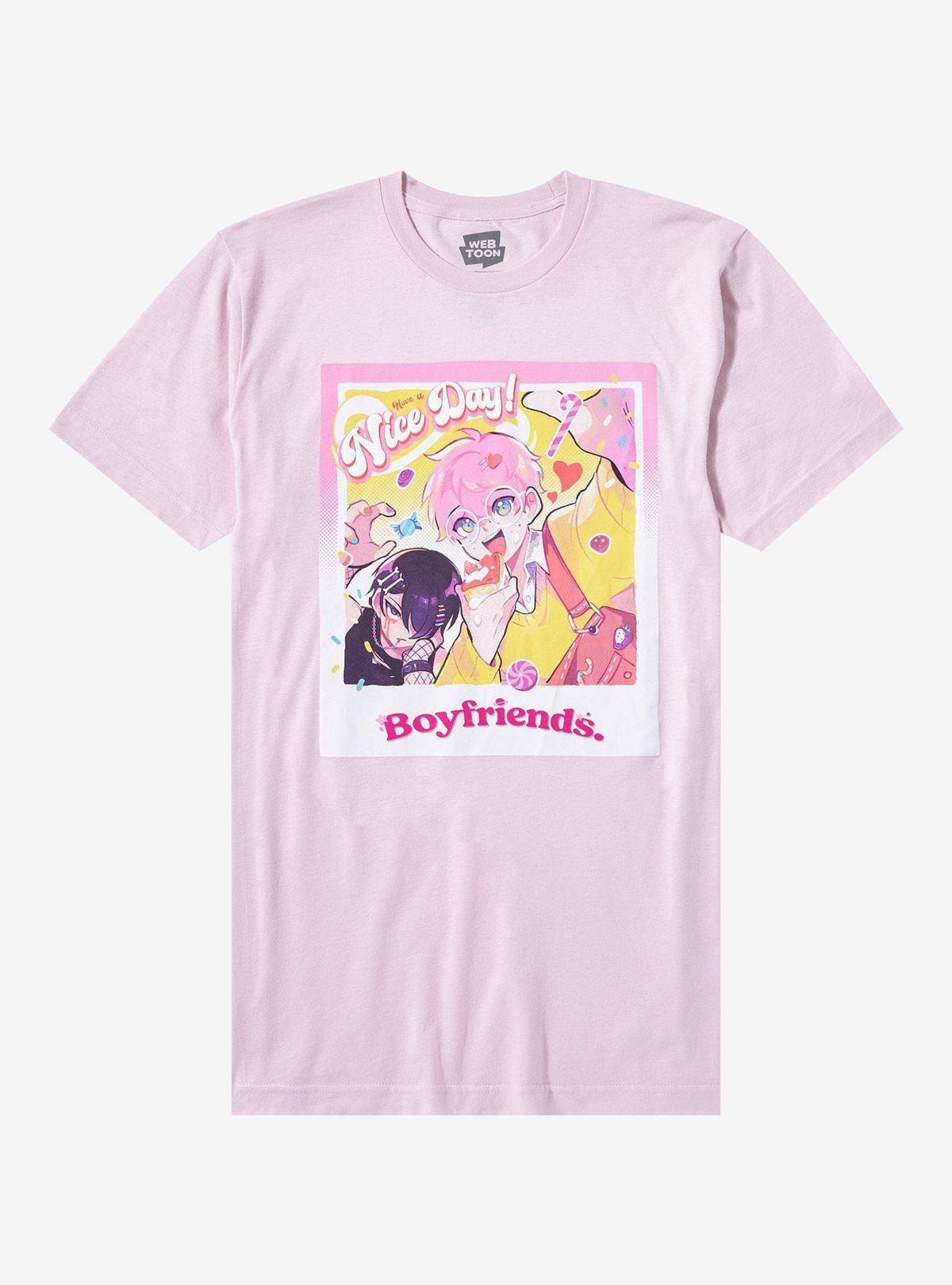 Boyfriends Nerd And Goth Picture Puff Print T-Shirt T-Shirt | High-Quality Print | Perfect For Daily Wear