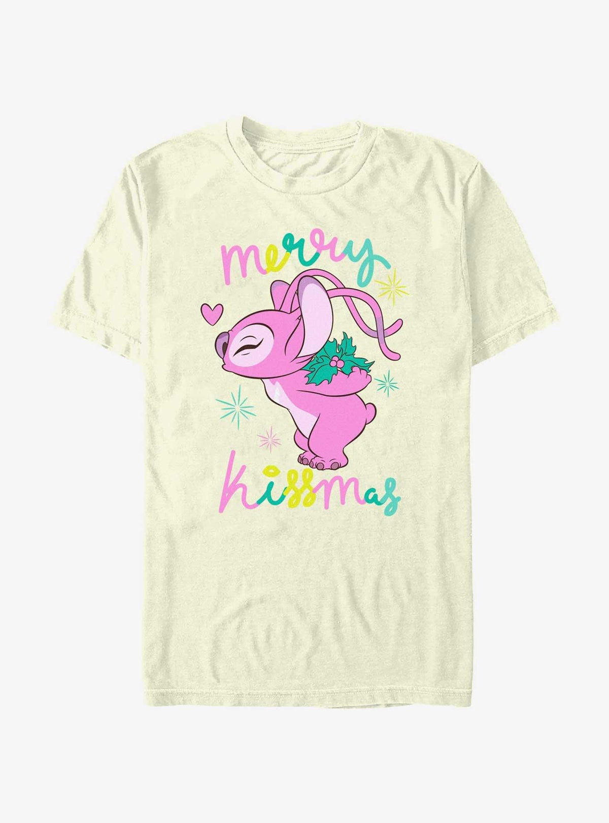 Disney Lilo Stitch Kissmas Angel T-Shirt T-Shirt | Viral Style | Must-Have Style