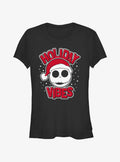 Disney The Nightmare Before Christmas Holiday Vibes Jack Girls T-Shirt T-Shirt | Viral Style | High Demand Item