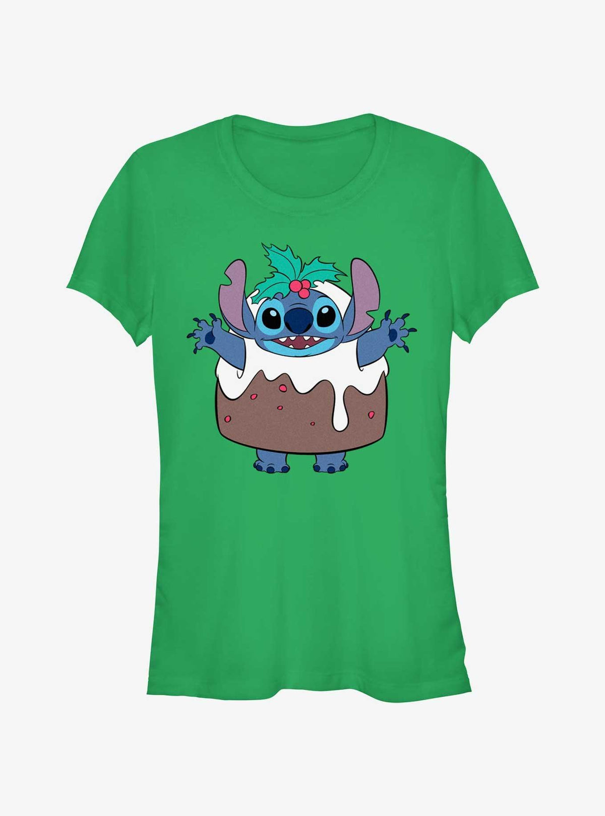 Disney Lilo Stitch Fruit Cake Stitch Girls T-Shirt T-Shirt | Trending Streetwear Style | High Demand Item