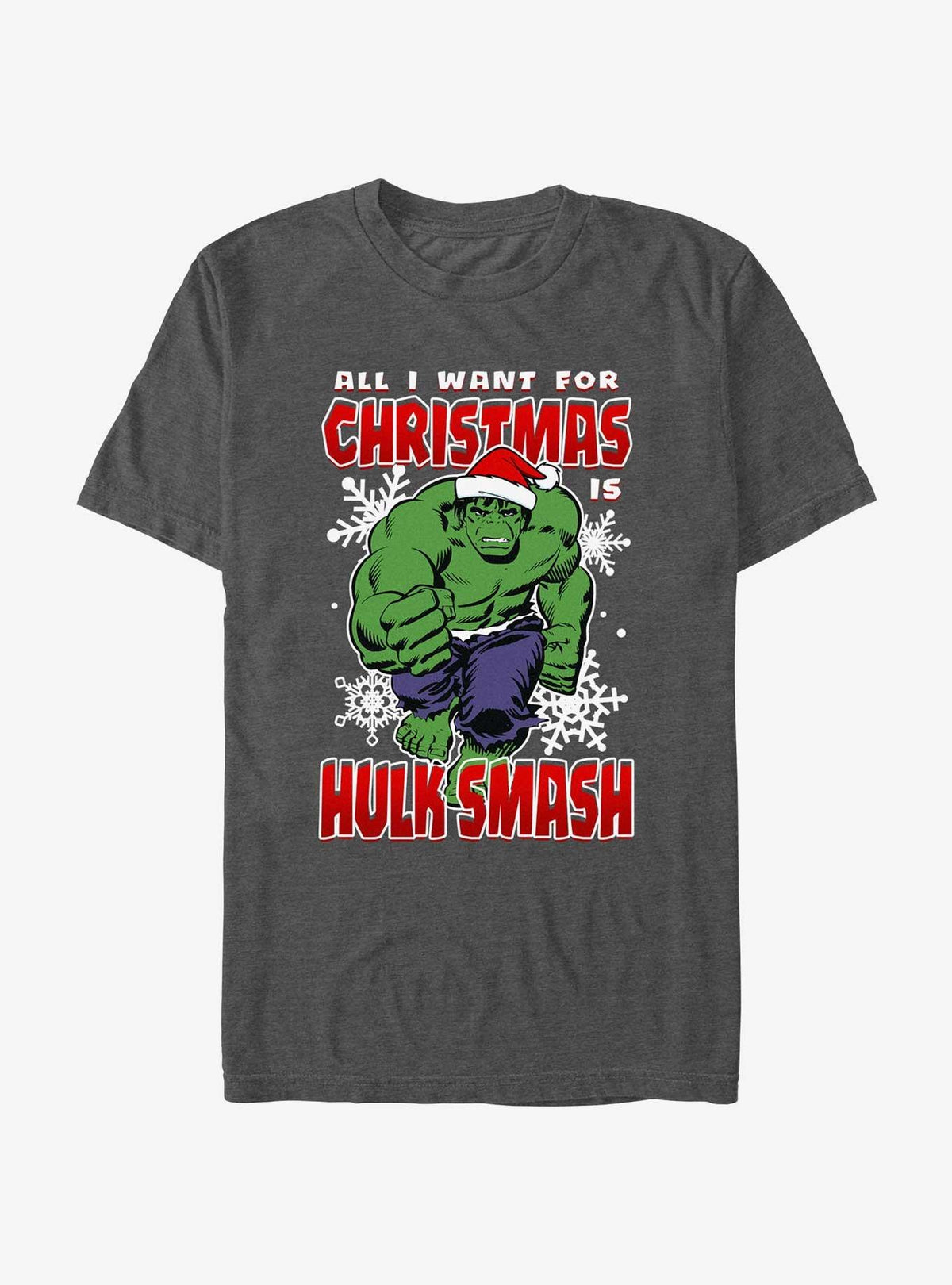 Marvel The Hulk Christmas Hulk Smash T-Shirt T-Shirt | Premium Graphic | Must-Have Style