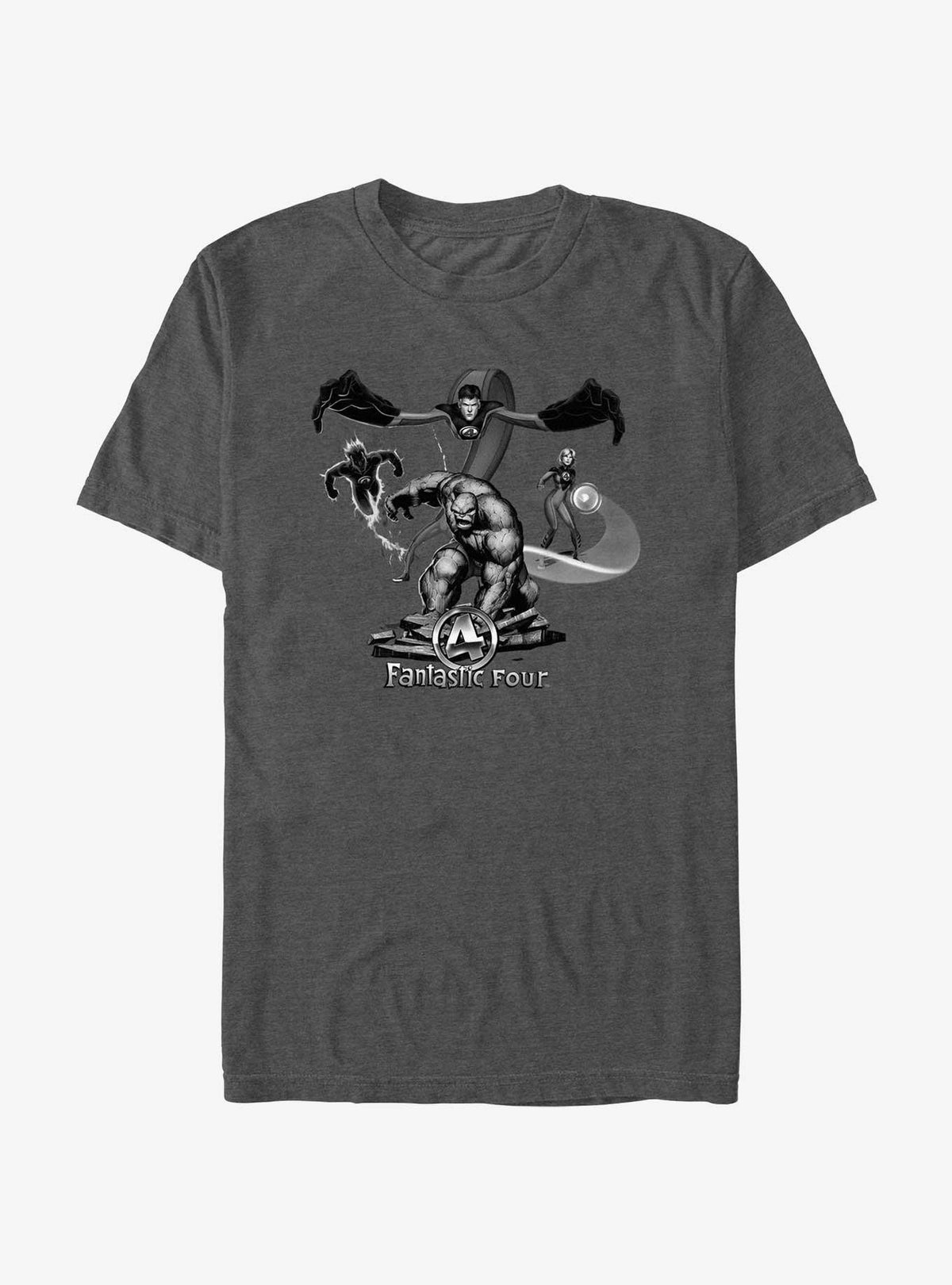 Marvel Fantastic Four Four Up T-Shirt T-Shirt | High-Quality Print | High Demand Item