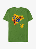 Marvel Fantastic Four Four Lock T-Shirt T-Shirt | Viral Style | Perfect For Daily Wear