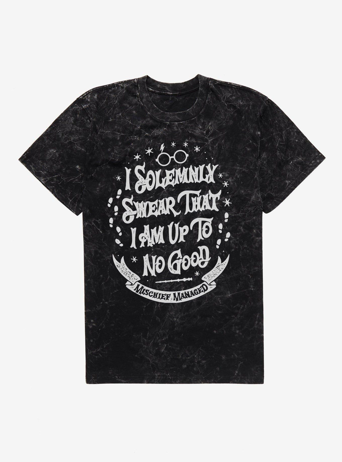 Harry Potter I Solemnly Swear Mineral Wash T-Shirt T-Shirt | Viral Style | Great Gift Idea