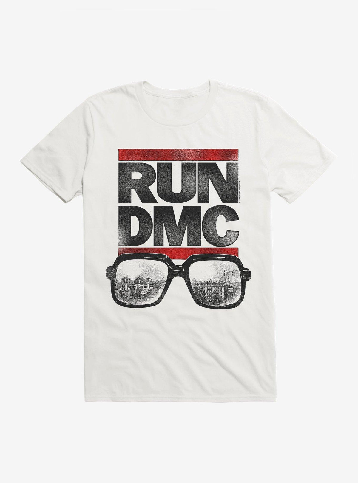 Run DMC New York Cityscape Glasses T-Shirt T-Shirt | Exclusive Edition | Trending Now