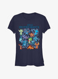Disney Lilo Stitch Experiments Girls T-Shirt T-Shirt | Exclusive Edition | Great Gift Idea