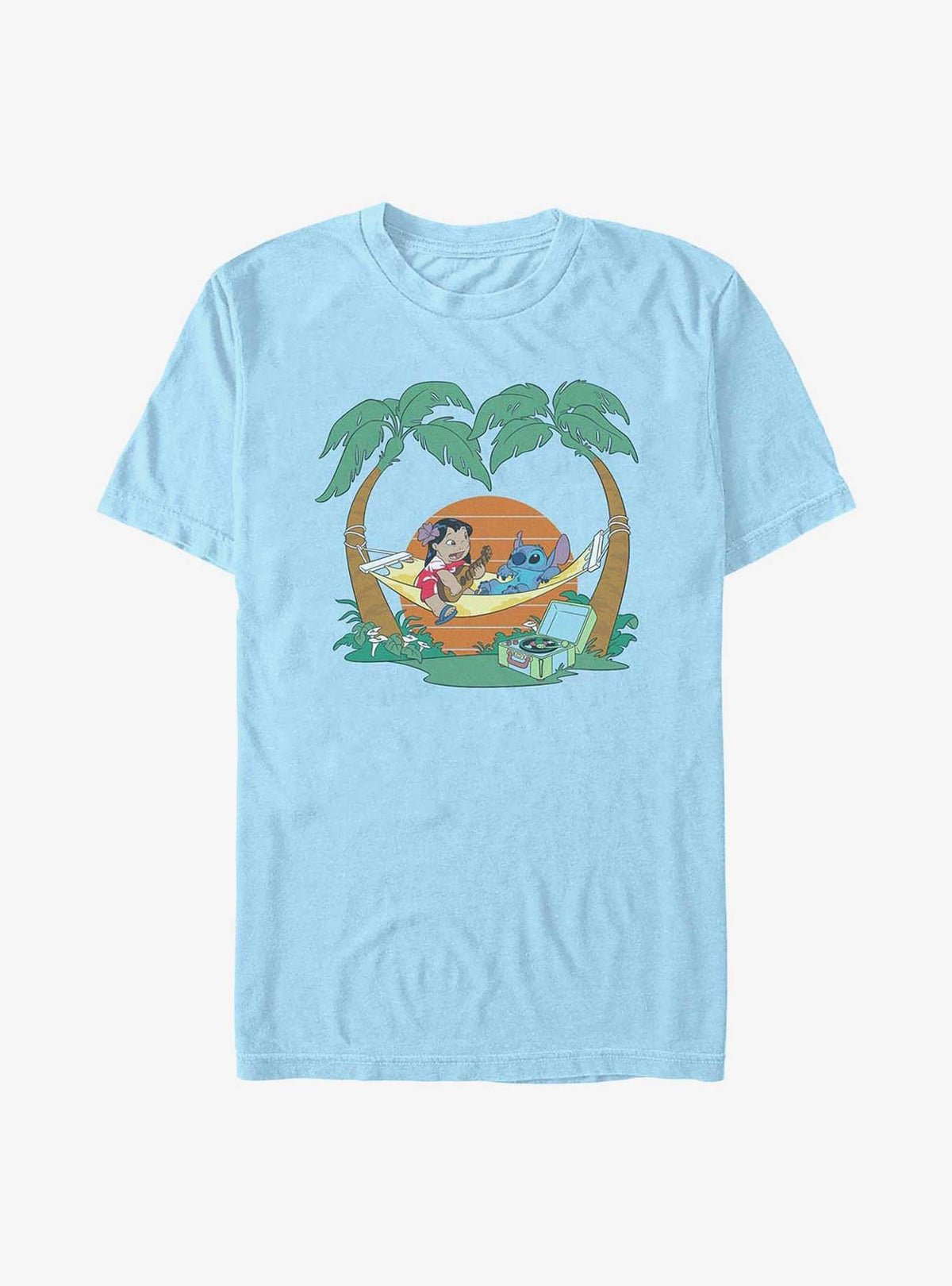 Disney Lilo Stitch Sunset Serenade T-Shirt T-Shirt | Vintage Graphic Vibe | High Demand Item