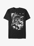 Alien Dark Poster Extra Soft T-Shirt Poster | Trending Design | Must-Have Style