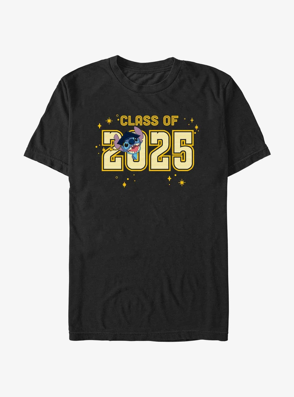 Disney Lilo Stitch Class of 2025 Graduation T-Shirt T-Shirt | High-Quality Print | Perfect For Daily Wear
