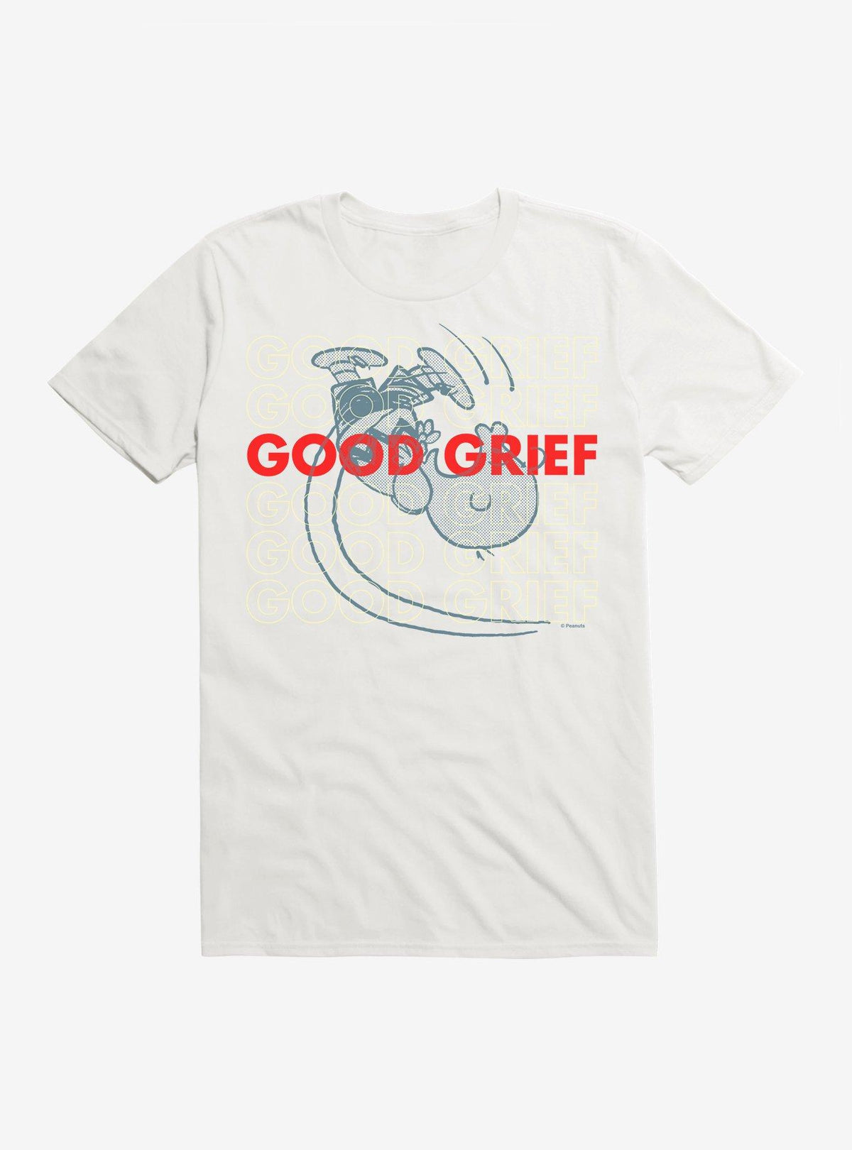 Peanuts Good Grief Charlie Brown Kick T-Shirt T-Shirt | High-Quality Print | Top Pick For Fans