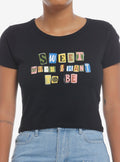 Social Collision Sweet When I Want To Be Girls Baby T-Shirt | Premium Unisex T-Shirt, Trending Graphic Tee