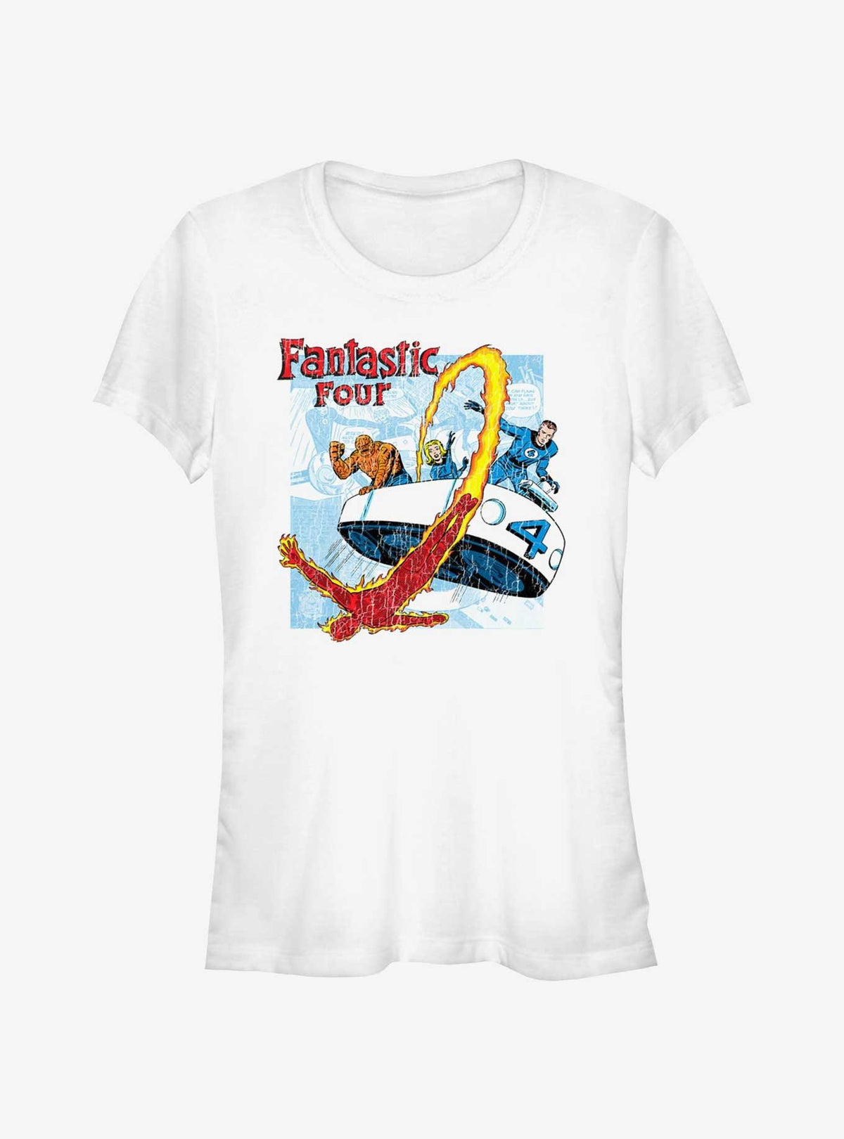 Marvel Fantastic Four Comic Four Girls T-Shirt T-Shirt | Trending Design | Must-Have Style