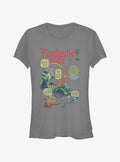 Marvel Fantastic Four Original Four Girls T-Shirt T-Shirt | Viral Style | Must-Have Style