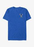 Disney Lilo Stitch Happy Stitch Pocket T-Shirt T-Shirt | Top Trending Artwork | Must-Have Style