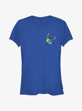 Disney Lilo Stitch Pineapple Hug Pocket Girls T-Shirt T-Shirt | Trending Design | Great Gift Idea