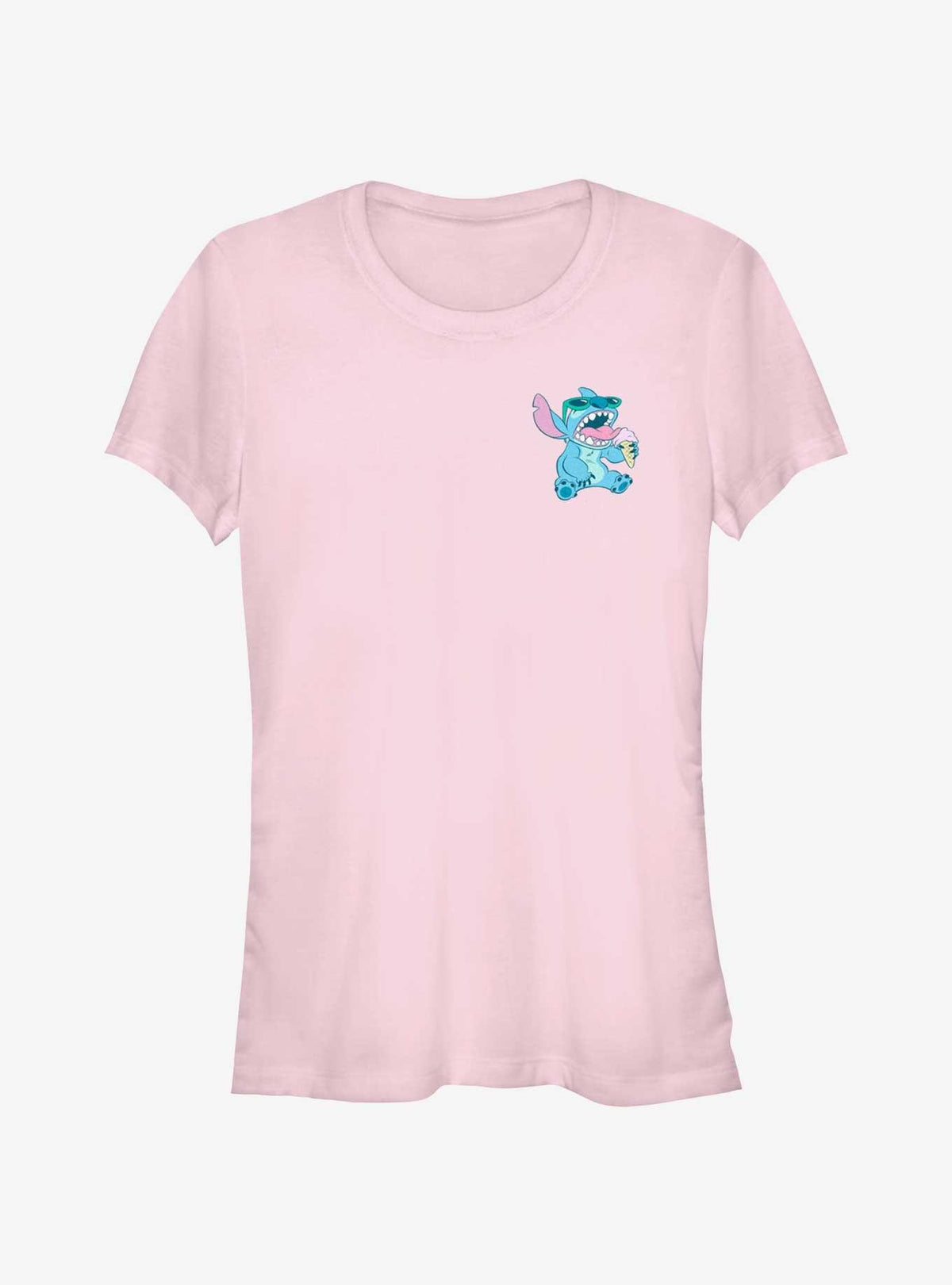 Disney Lilo Stitch Ice Cream Pocket Girls T-Shirt T-Shirt | Trending Design | Great Gift Idea