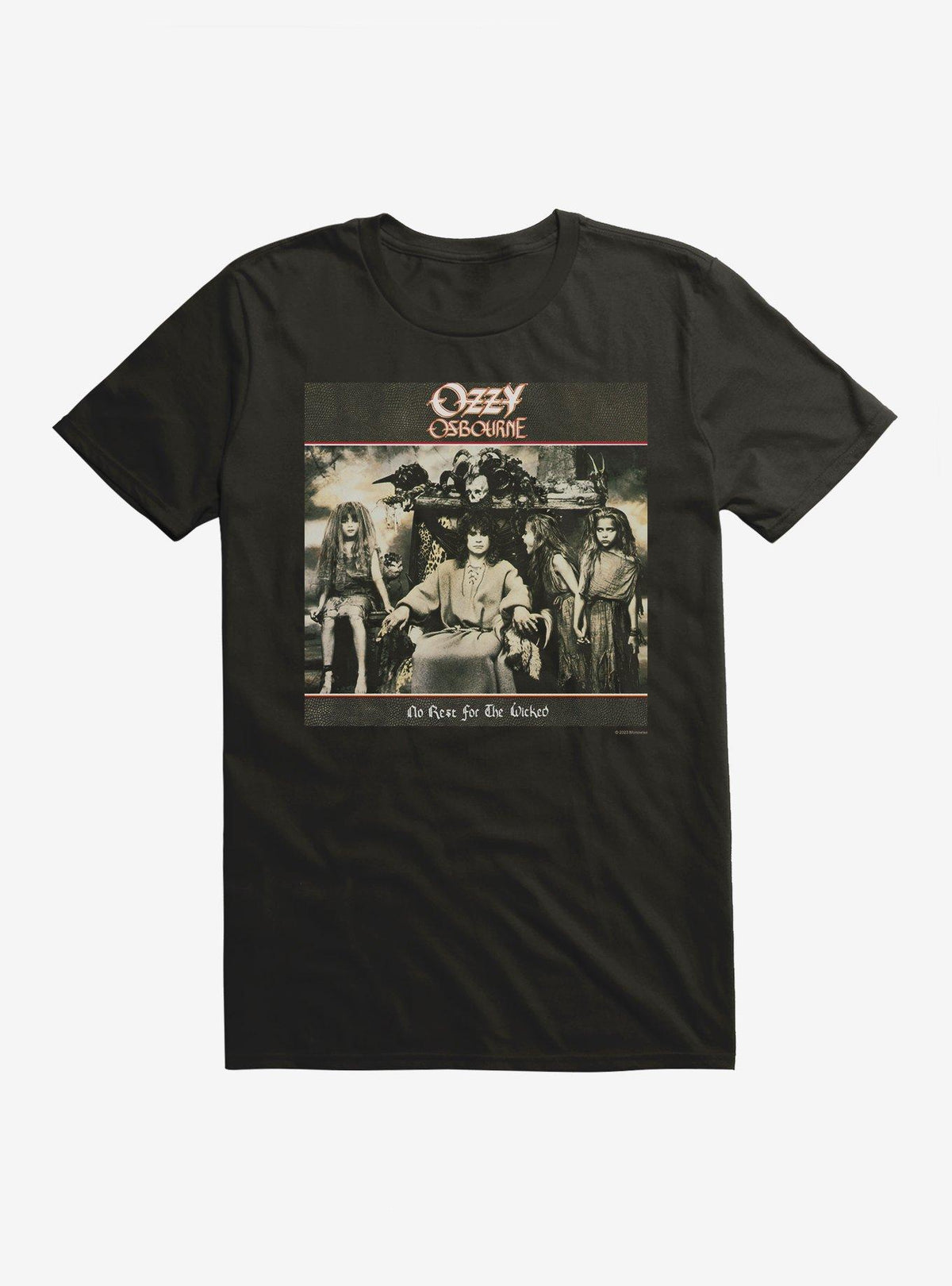 Ozzy Osbourne No Rest For The Wicked T-Shirt T-Shirt | High-Quality Print | Trending Now