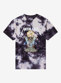Metallica Scales Of Justice Skull Tie Dye T Shirt