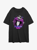 The Nightmare Before Christmas Jack The Pumpkin King Girls Oversized T-Shirt