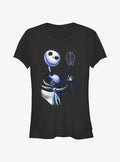 The Nightmare Before Christmas Jack & Zero 30th Anniversary Girls T-Shirt