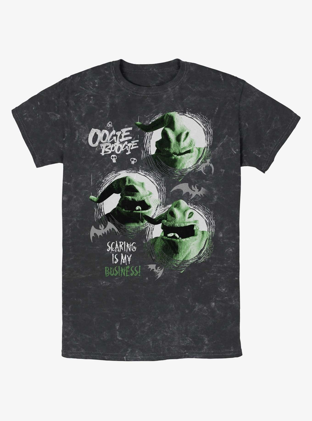 The Nightmare Before Christmas The Oogie Boogie Mineral Wash T-Shirt T-Shirt | Exclusive Edition | Trending Now