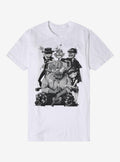 Gorillaz Black White Group Photo T Shirt