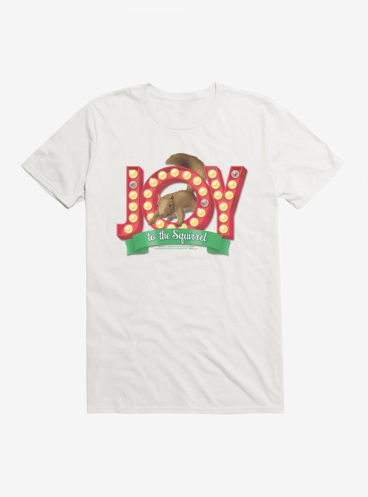 National Lampoon's Christmas Vacation Joy To The Squirrel T-Shirt T-Shirt | Premium Graphic | Great Gift Idea
