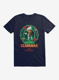 National Lampoon's Christmas Vacation Merry Clarkmas Neon Lights T-Shirt T-Shirt | Best-Selling Artwork | Great Gift Idea