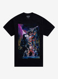 Godzilla Vs Mighty Morphin Power Rangers Poster T Shirt