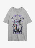 The Nightmare Before Christmas Jack, Sally & Zero Nightmare Show Girls Oversized T-Shirt