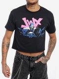Arcane Jinx Crop T-Shirt | Premium Unisex T-Shirt, Trending Graphic Tee