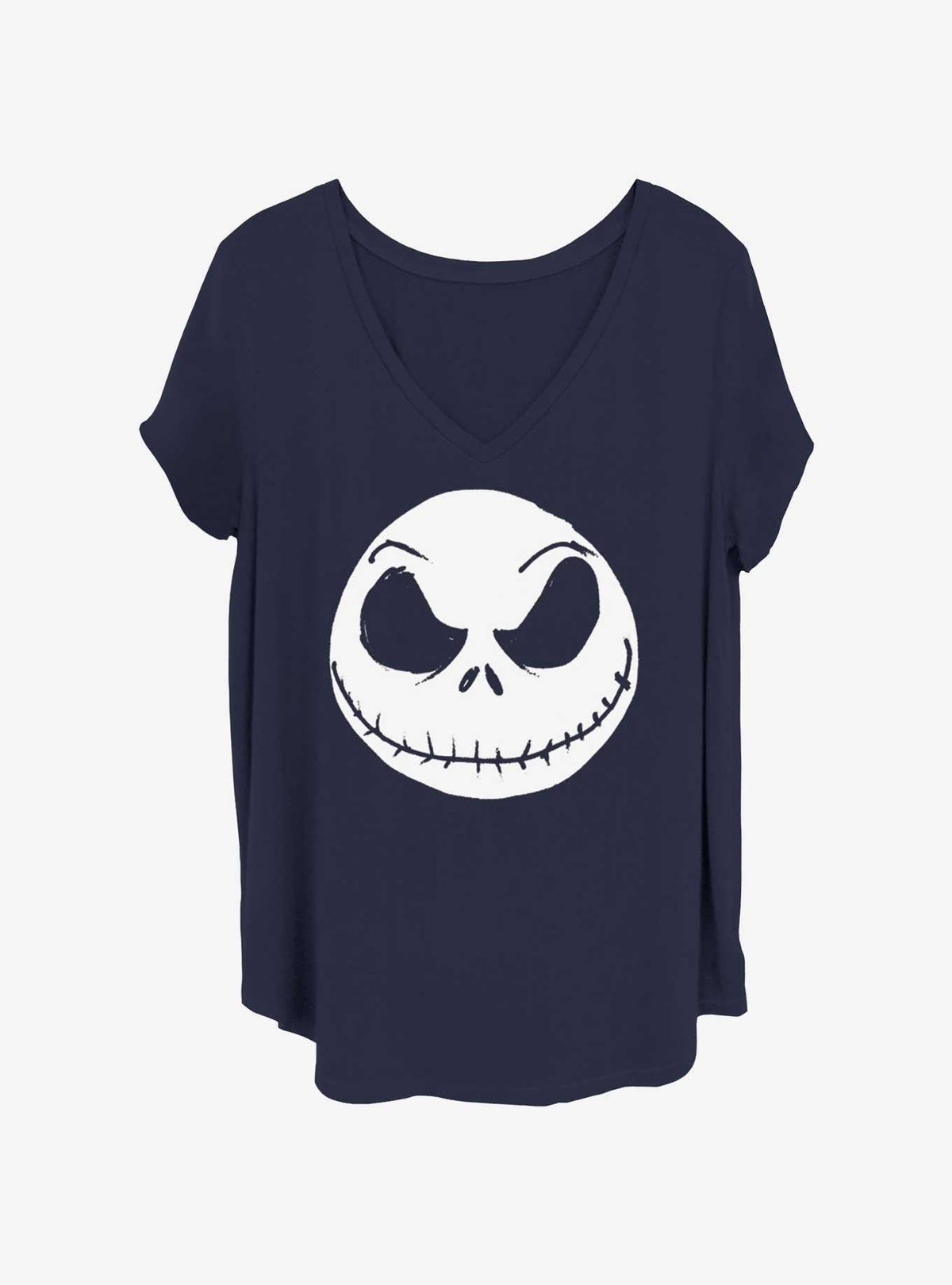 The Nightmare Before Christmas Big Face Jack Girls T-Shirt Plus Size T-Shirt | Trending Design | Trending Now