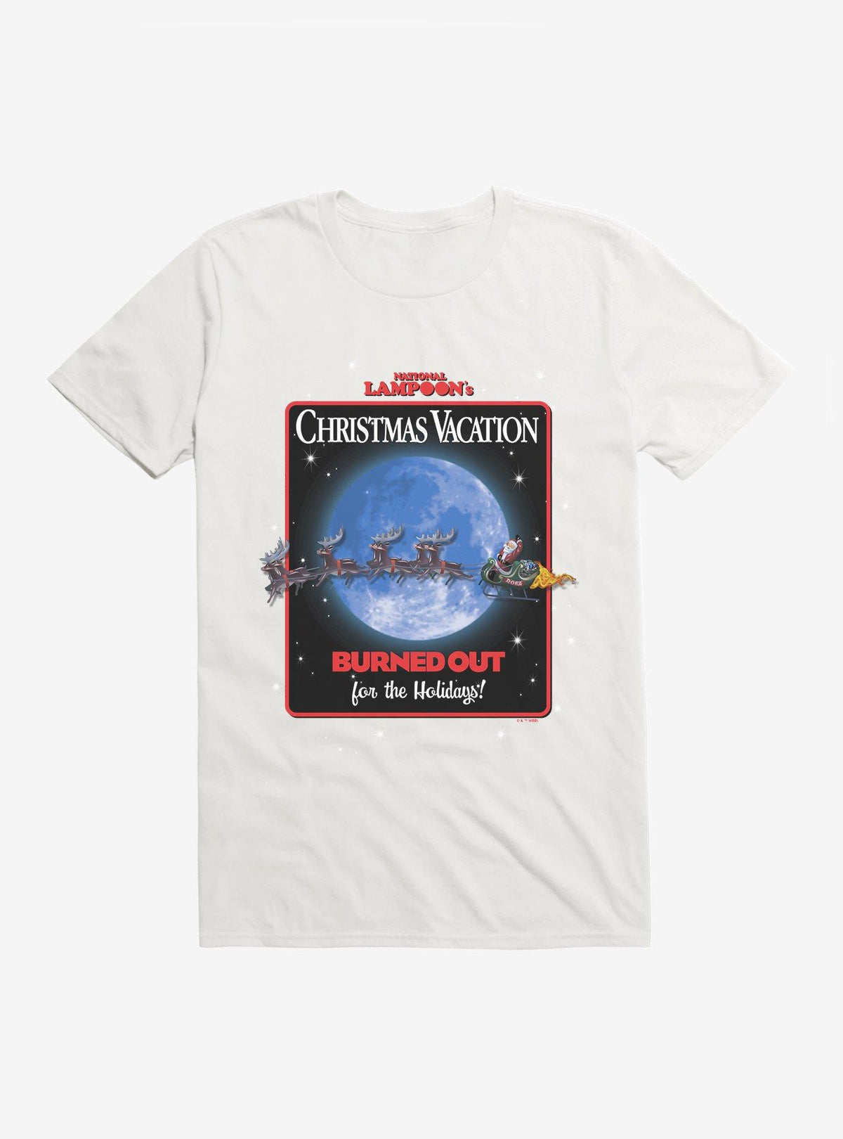 Christmas Vacation Burned Out For The Holidays T-Shirt T-Shirt | Aesthetic Graphic | High Demand Item