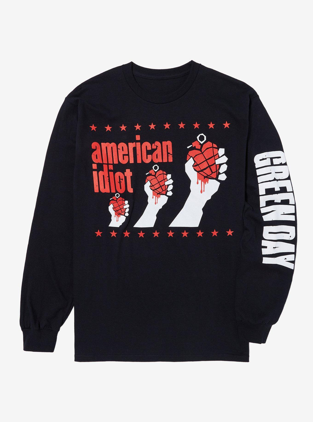 Green Day American Idiot Long Sleeve T Shirt
