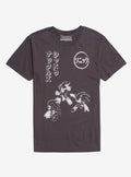 Sonic The Hedgehog Trio Outline Names T Shirt