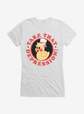 Hazbin Hotel Take That Depression Girls T-Shirt | Premium Unisex T-Shirt, Trending Graphic Tee