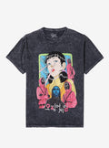 Squid Game 2 Drawn Characters Dark Wash T-Shirt | Premium Unisex T-Shirt, Trending Graphic Tee