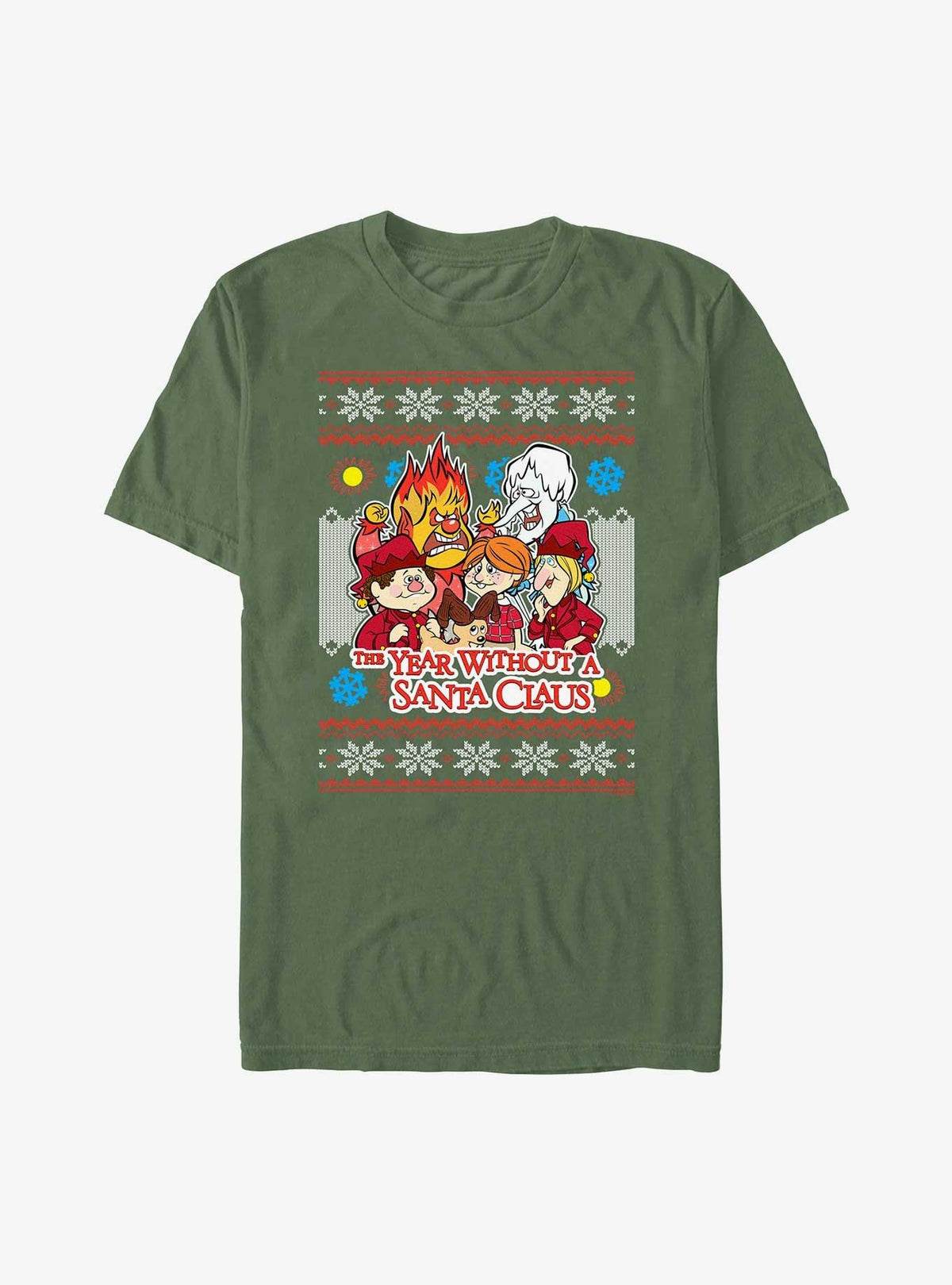 A Year Without A Santa Christmas Gang Garment Dye T-Shirt