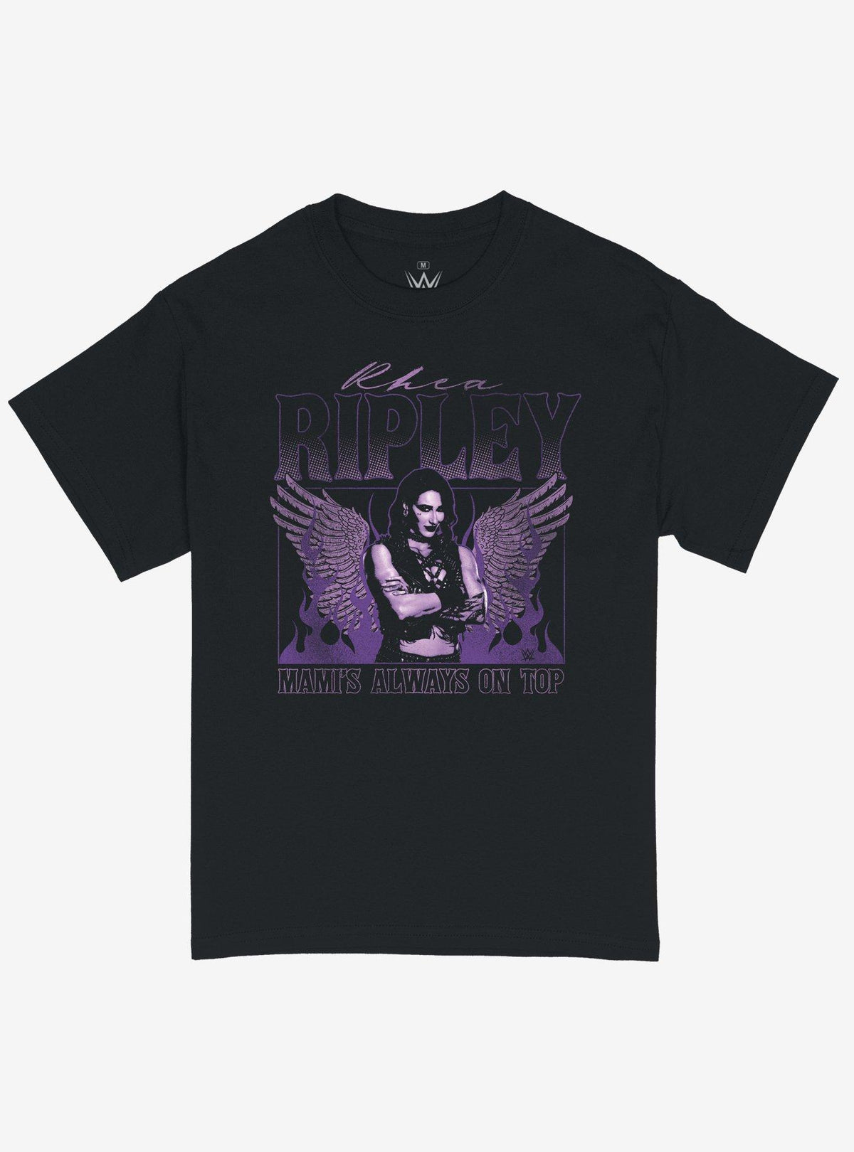 WWE Rhea Ripley Winged Portrait Relaxed Fit Girls T-Shirt | Premium Unisex T-Shirt, Trending Graphic Tee