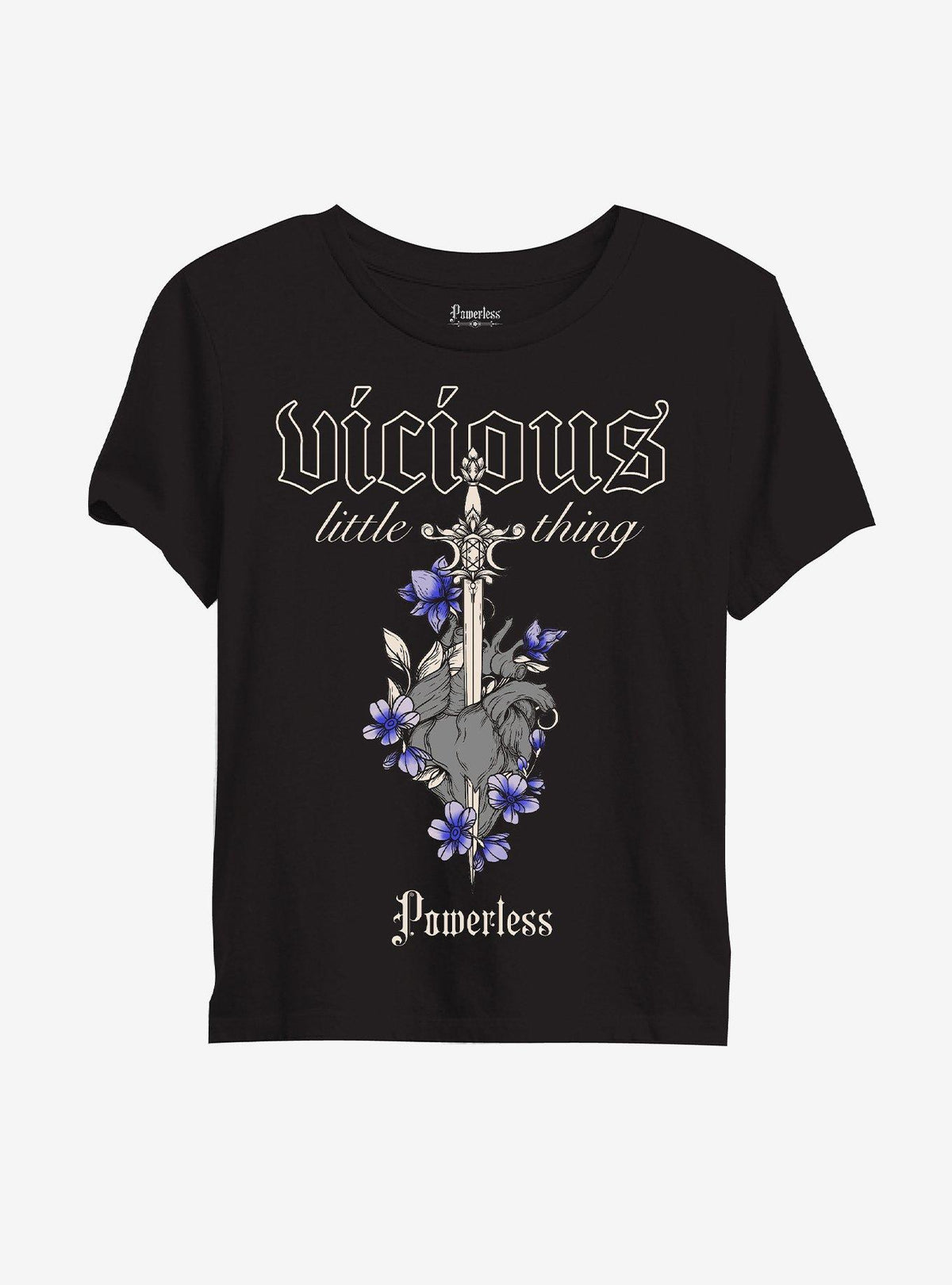 Powerless Vicious Little Thing Girls T-Shirt | Premium Unisex T-Shirt, Trending Graphic Tee