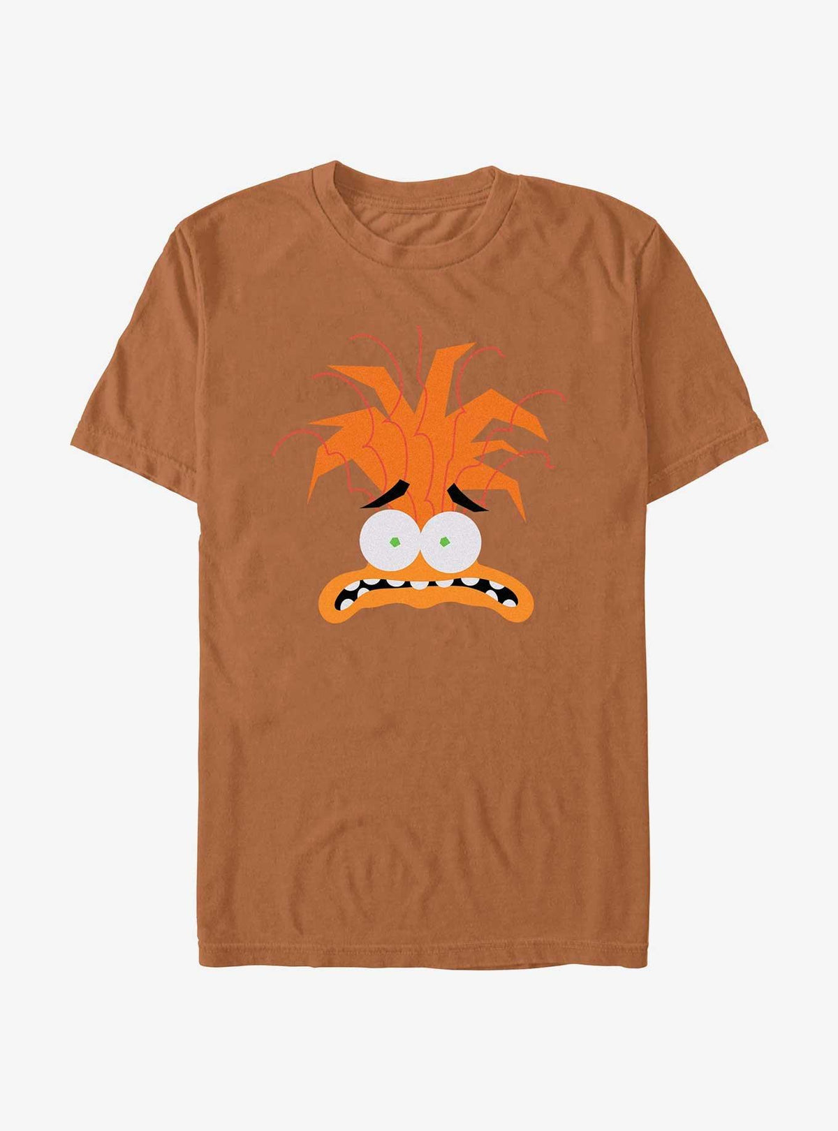 Disney Pixar Inside Out 2 Anxiety Head Garment Dye T-Shirt T-Shirt | Best-Selling Artwork | Must-Have Style