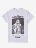 Stained Dysfunction Boyfriend Fit Girls T-Shirt T-Shirt | Bold Graphic Edition | Top Pick For Fans