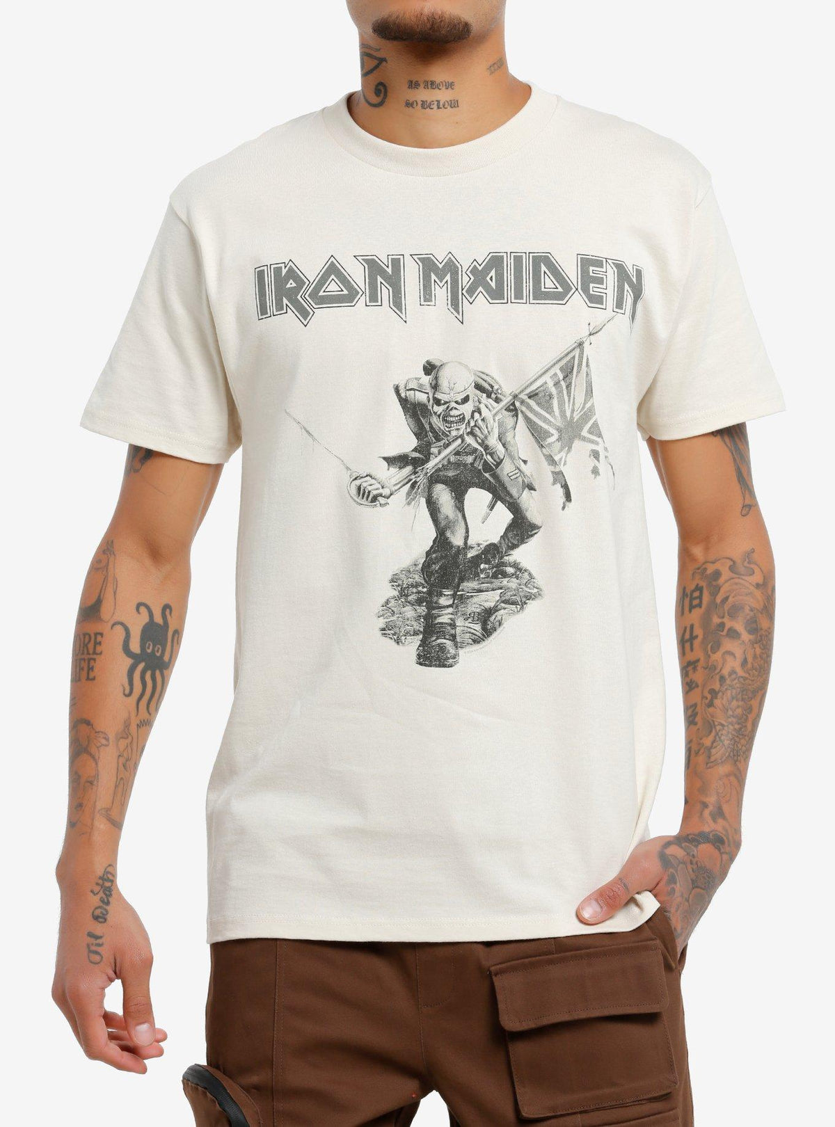 Iron Maiden The Trooper Heavyweight T Shirt